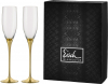 Champagner Exklusiv Sekt - zlatá stopka (dárkové balení po 2ks)